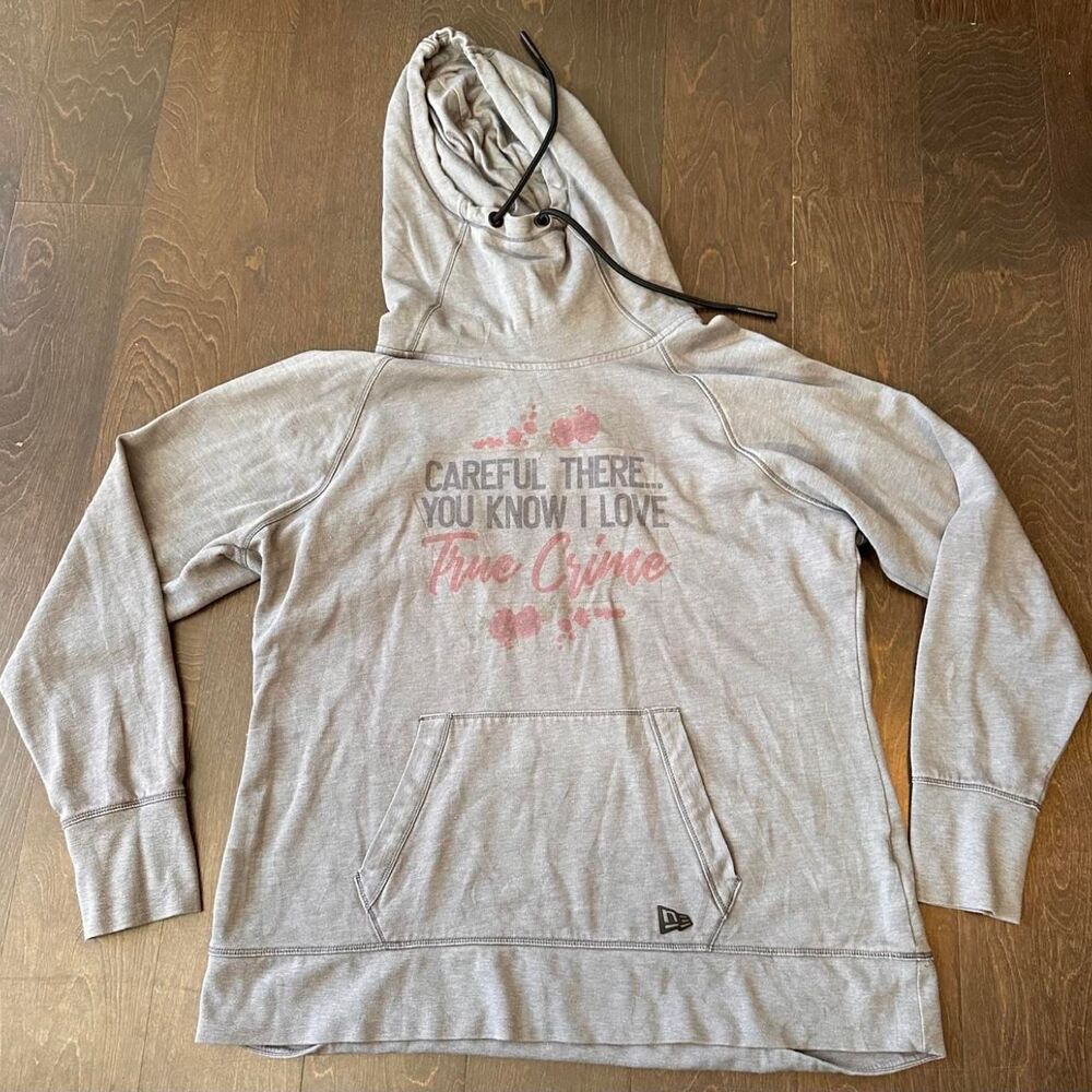 New-era Men's Grey Hoodie - Picture 1 of 3